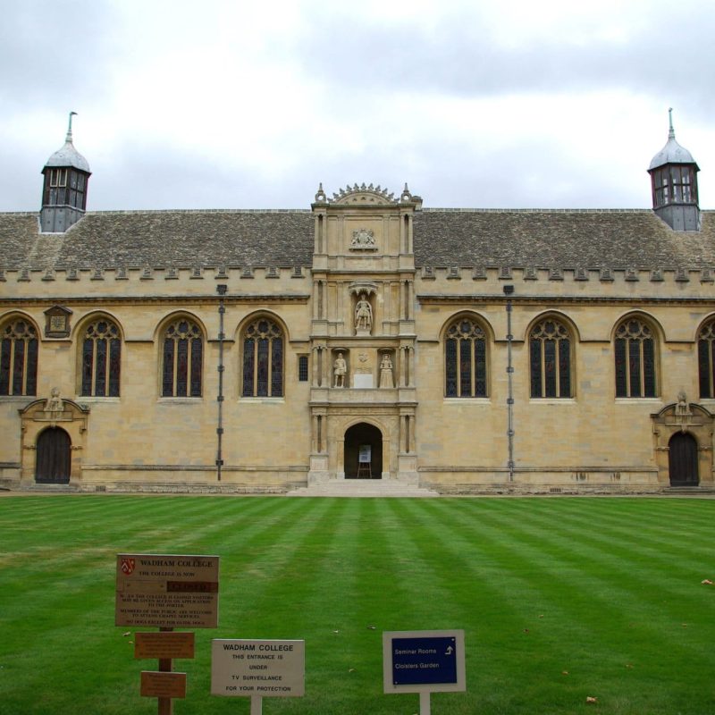 Wadham Colledge, Oxford University, UK